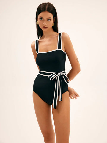 Traje de baño estampado