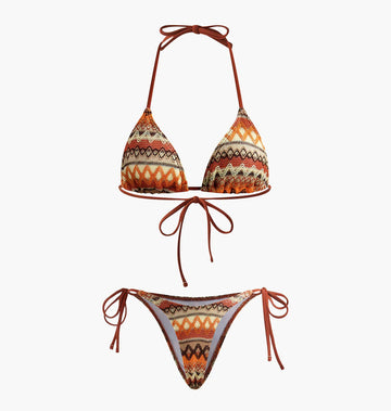Bikini con volantes