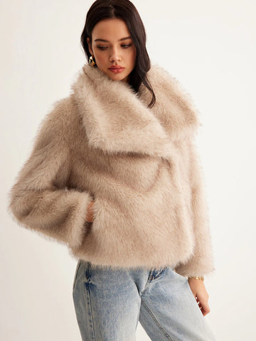 Chaqueta de piel Bornz