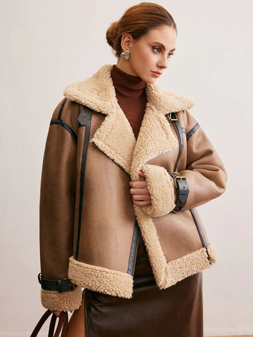 Chaqueta de piel sintética Seldar