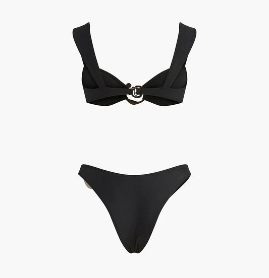 Bikini acanalado