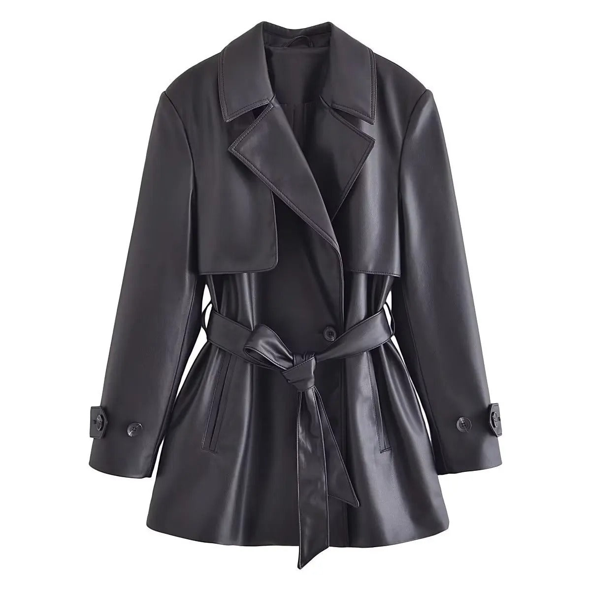 Chaqueta de cuero Elentri