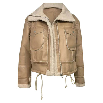Chaqueta de cuero Elax