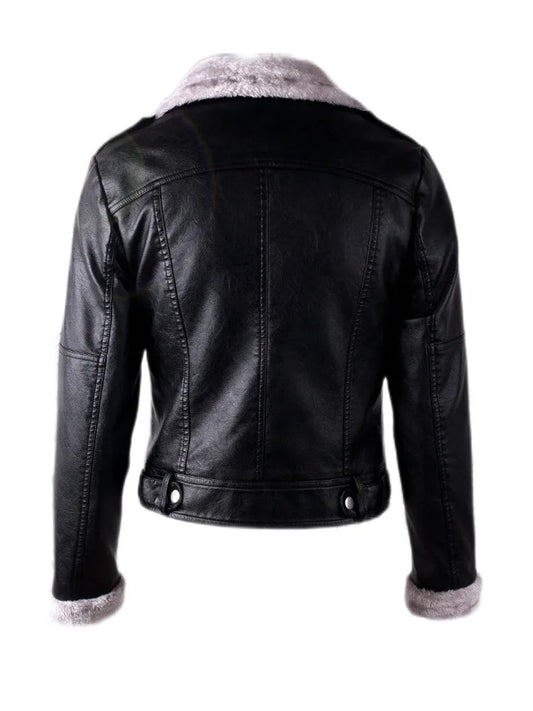 Elegan Deri Ceket